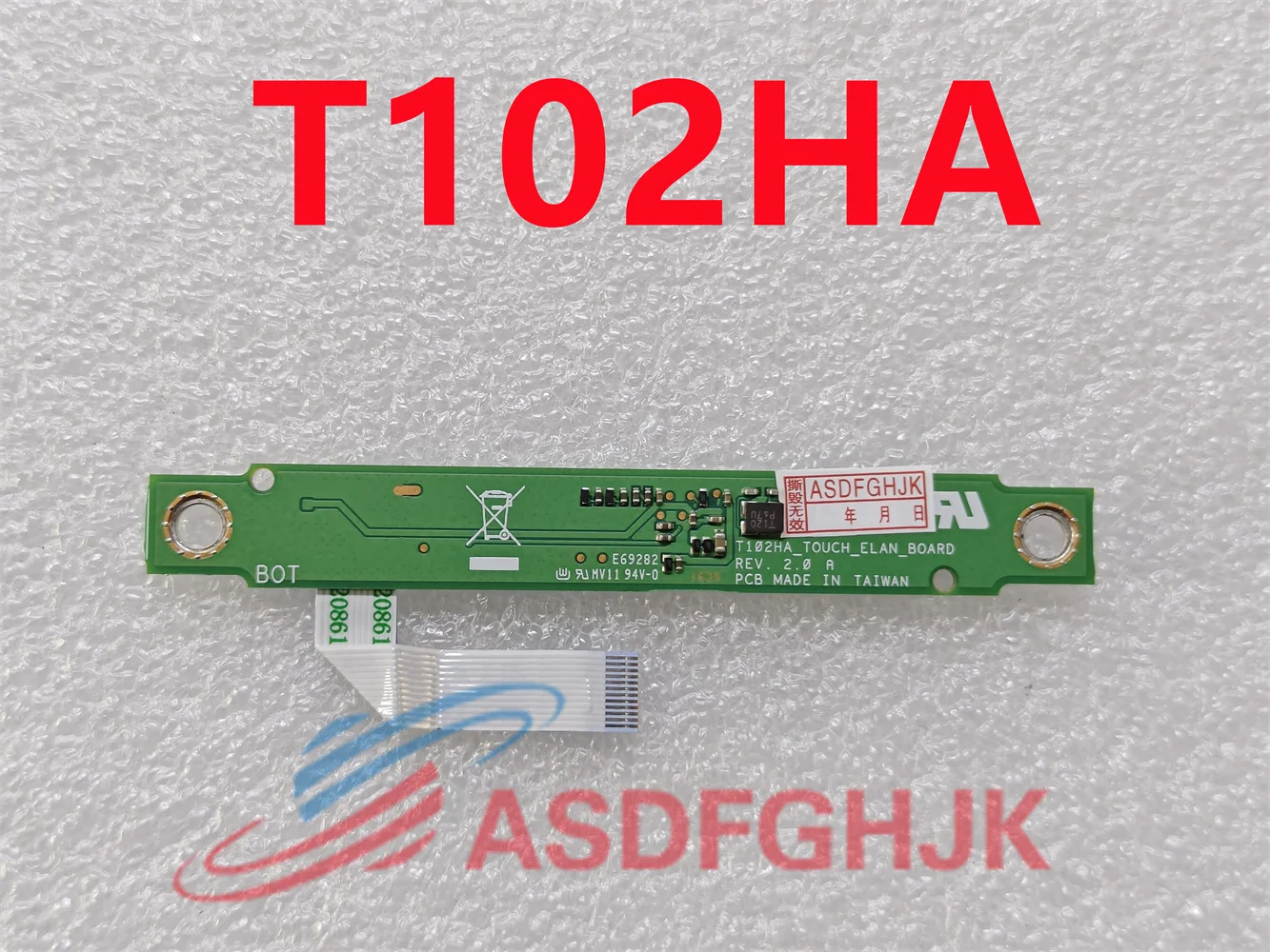 The original T102HA_TOUCH_ELAN_BOARD is suitable for ASUS Transformador Mini T102HA tablet display LED screen touch board