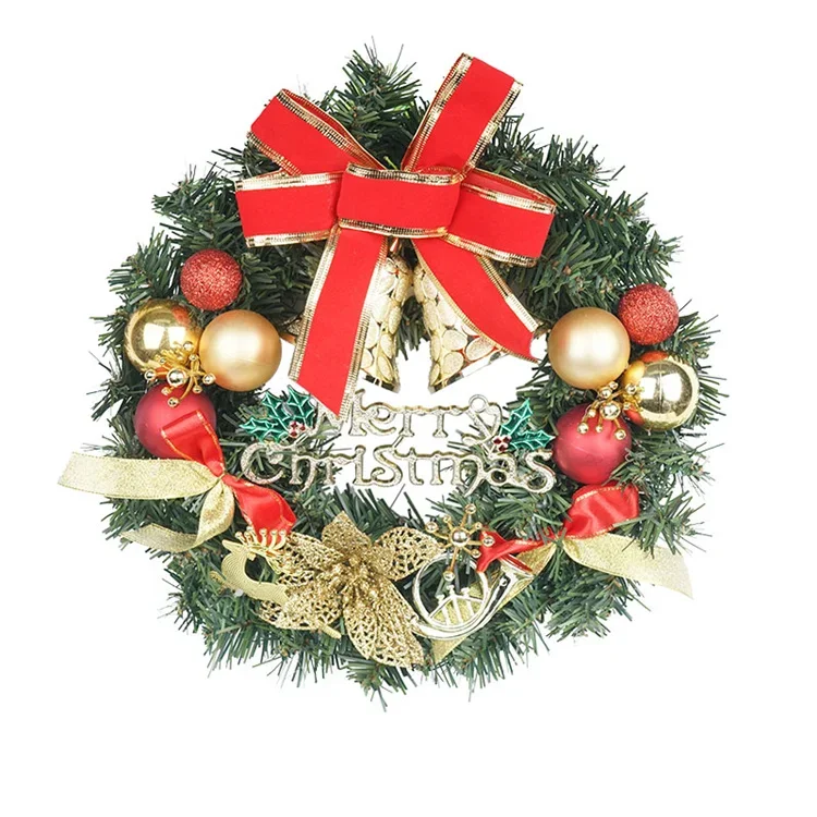 Christmas decoration accessories 30cm 40cm 50cm door hanging window wreath