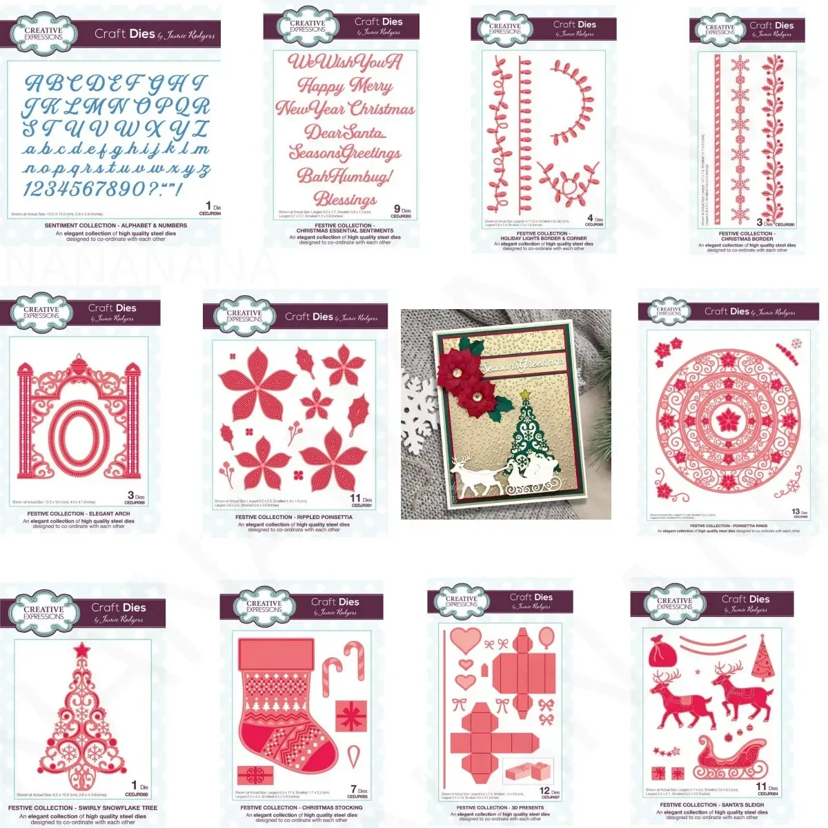 

New Tree Stocking Flower Metal Cutting Dies Decorating Scrapbooking Diy Paper Card Album Mould Embossing Craft