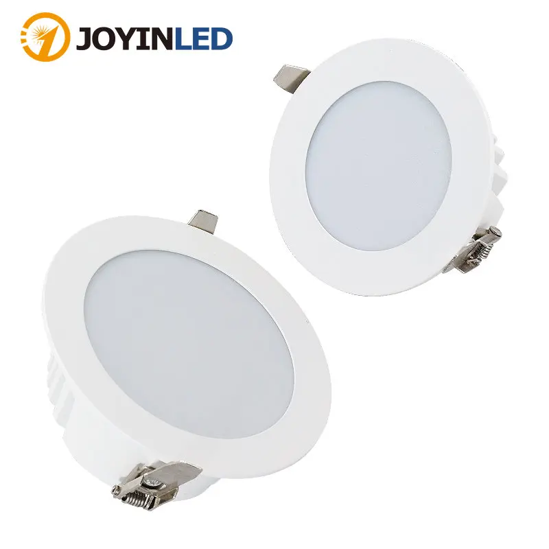 7W/10W/12W Anti Glare Spotlight สำหรับห้องนั่งเล่นห้องนอนห้องน้ำกันน้ำ Led Downlight ฝังไฟเพดานแอลอีดีภายใน