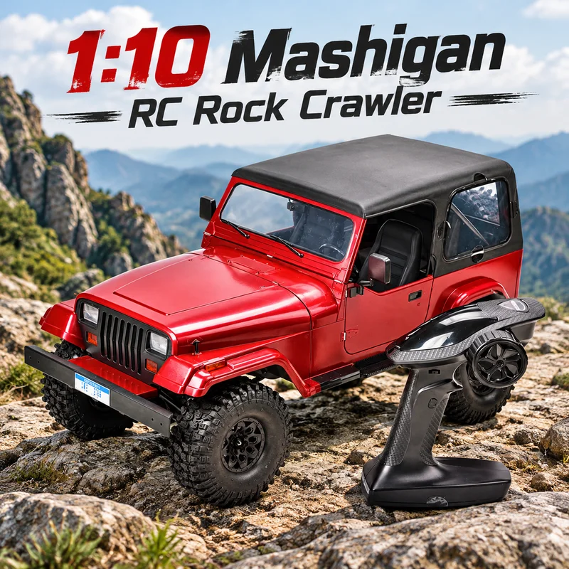 FMS 1:10 Explorer RC Remote Control Off-Road Vehicle Model Hard Shell Simulation Car Model Large Proportion Climbing Car