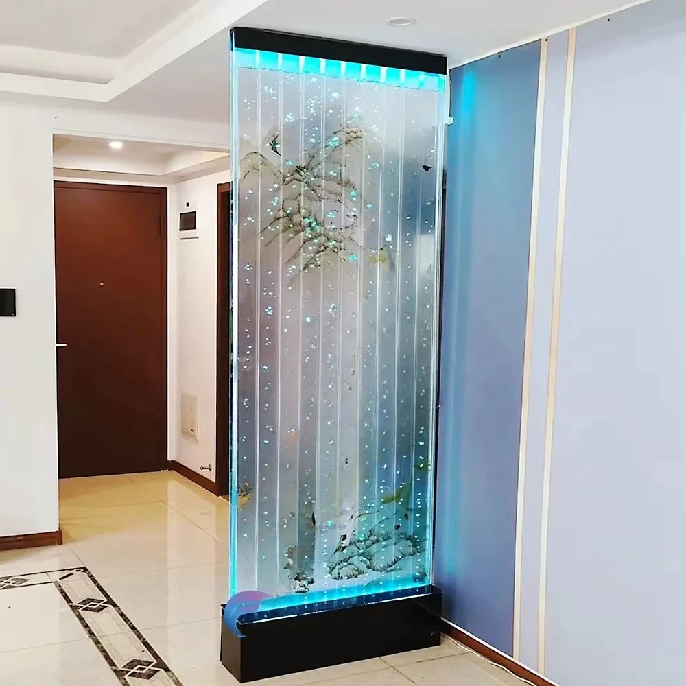 Acrylic Movable Bubble Wall Printing Screen & Room Partition with Screen Wall