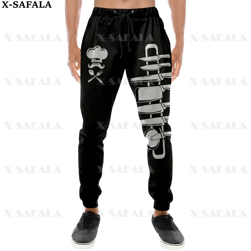 

Custom Name Master Chef 3D All Printed Trousers Men Sweatpants Casual Long Joggers Streetwear Autumn Loose Sports Pants-2