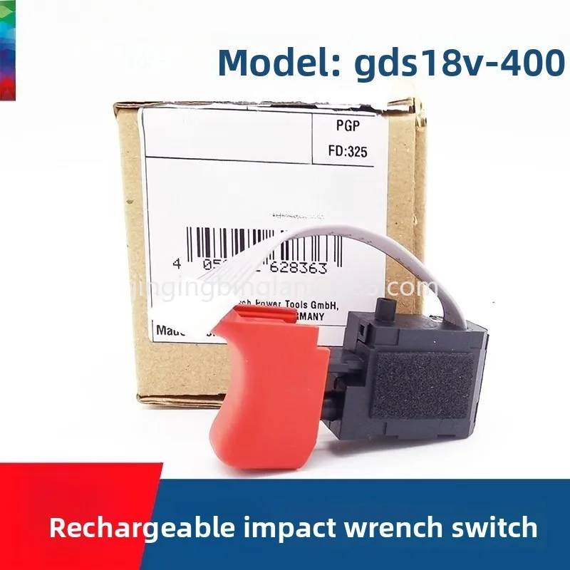 Original 18V lithium battery charging impact wrench switch GDS18V-400 speed control switch accessories