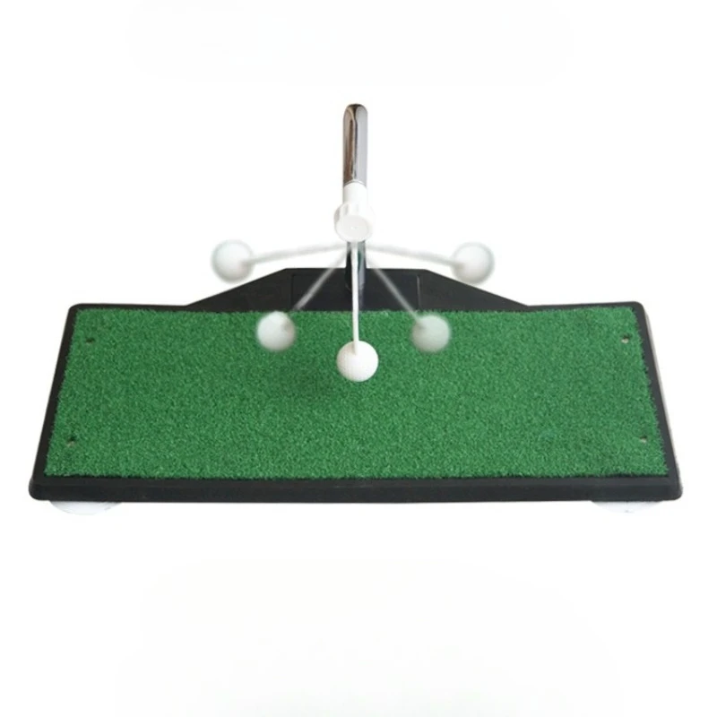 Indoor Golf Swing Impact Pad Non-Slip Golf Training Strike Mat Beginner Practice Swing Trainer Professional Sports Equipment