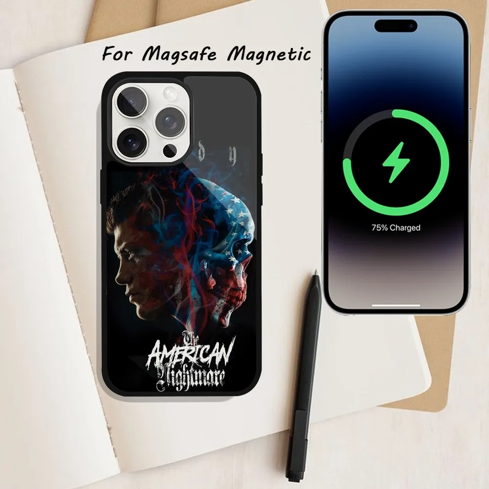 C-Cody Rhodes Phone Case  For iPhone 15 12 13 14 11 Pro Plus Max Magsafe Magnetic Wireless Charging shell