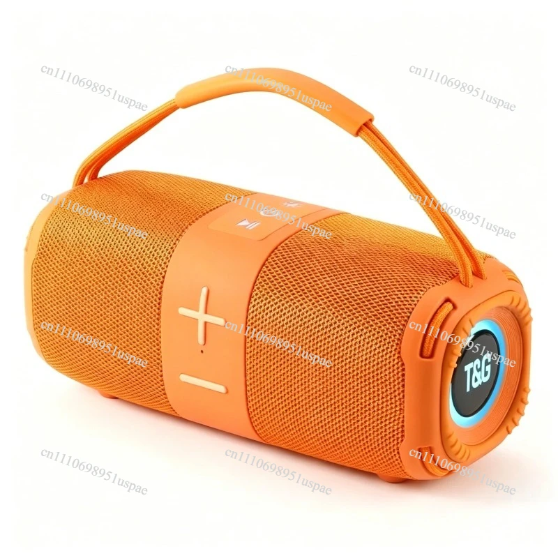 Rechargeable RGB Color Portable TG668 High Volume Subwoofer Dual Channel LED Diaphragm Bluetooth Speaker