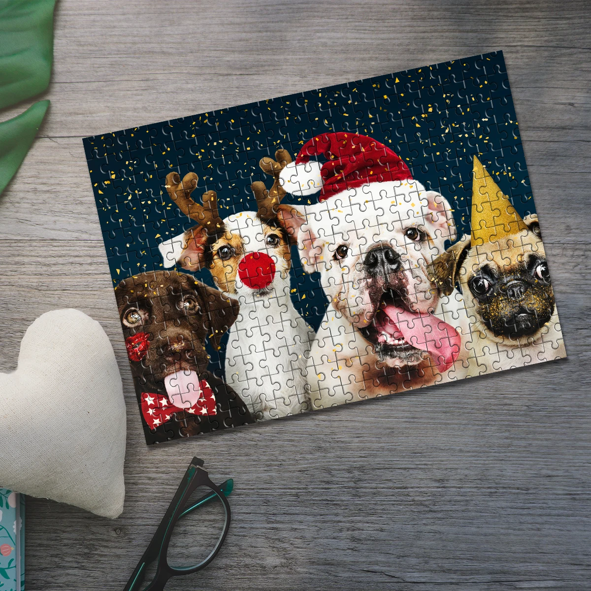 35/300/500/1000pcs Personalized Custom Photo Puzzle photo Personalized Puzzle Memento For Special Occasions Room