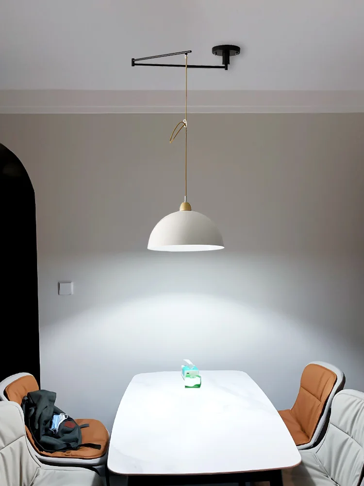 Candelabros modernos para sala de estar, mesa de comedor, lámpara de techo, luz colgante, accesorio de posición ajustable, lámpara de iluminación interior