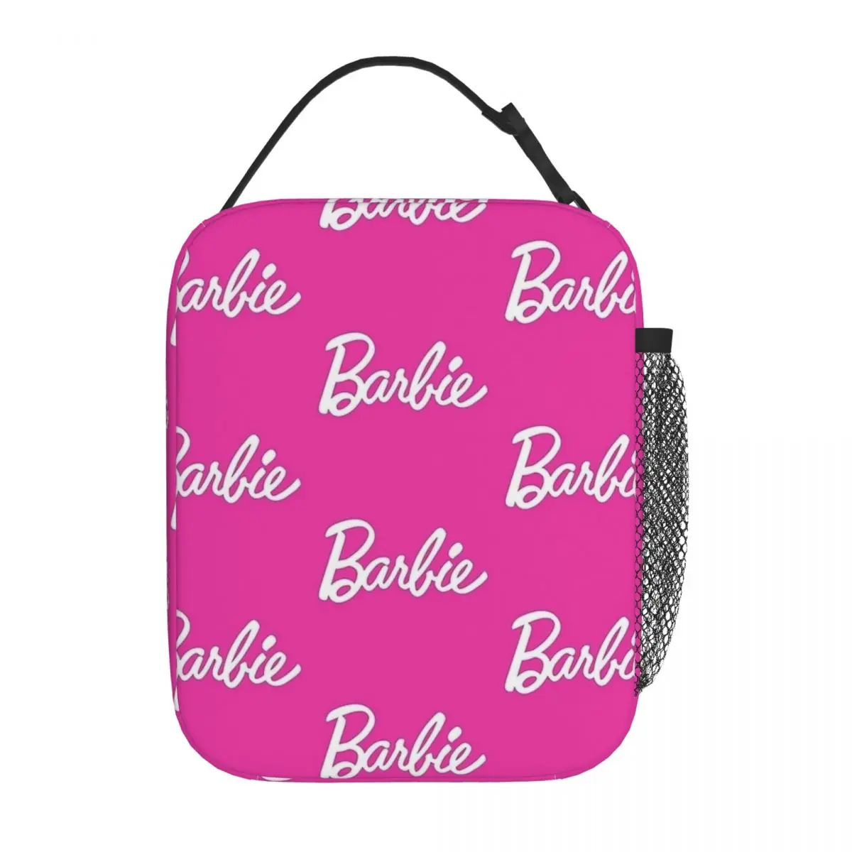 Cute Barbie Insulated Lunch Bags contenitore termico per pasti Logo Vintage Tote Lunch Box ad alta capacità Bento Pouch Office Travel