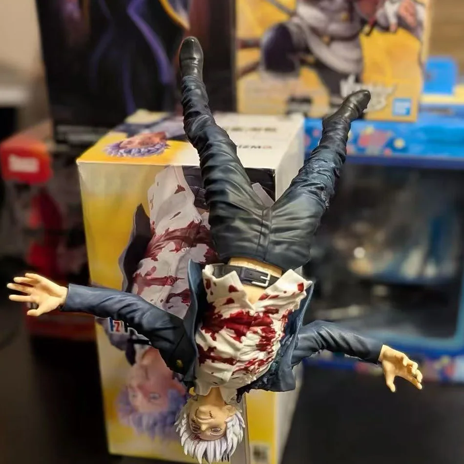 Figura de Gojo Satoru del Anime Japonés Jujutsu Kaisen, Modelo de PVC, Juguete Coleccionable, Regalo de Cumpleaños para Niños y Fanáticos del Anime