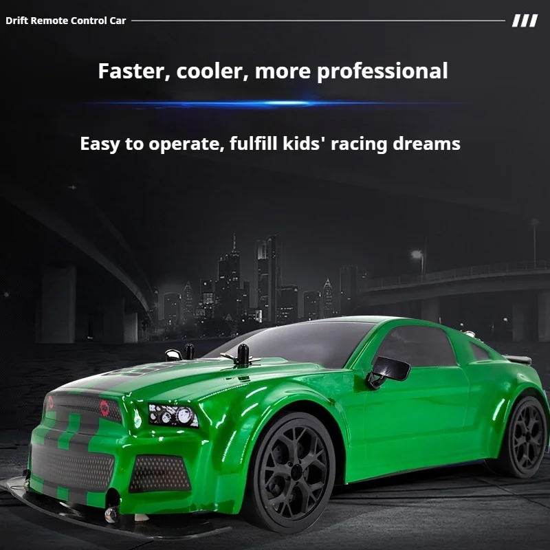 

1:14 Scale Remote Control Racing Car - 4WD High Speed Drift Multiple Terrain 360° Rotation Powerful Motor Long Range Toy RC Car