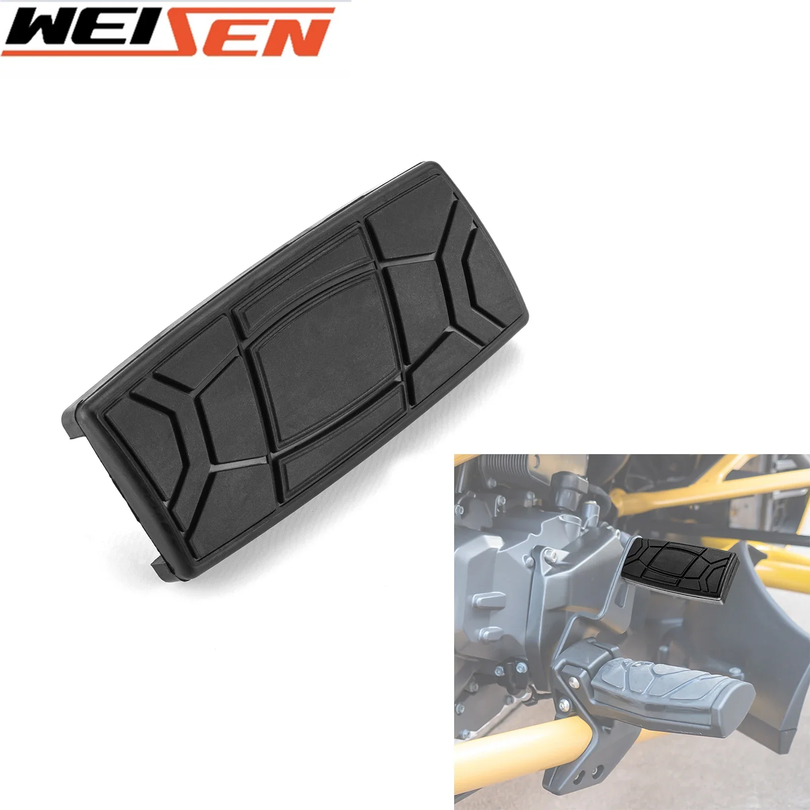 Pedal de clavija de freno extendido para motocicleta, Pedal de freno más grande de tamaño completo para accesorio Can-Am Spyder RS RT ST F3 2011-2019