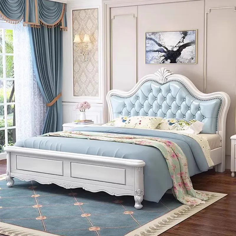 

Comfortable Modern Bed Bedroom Luxury Double Floor Wooden Design Sleeping Bed Mobile Letto Matrimoniale Lounge Suite Furniture