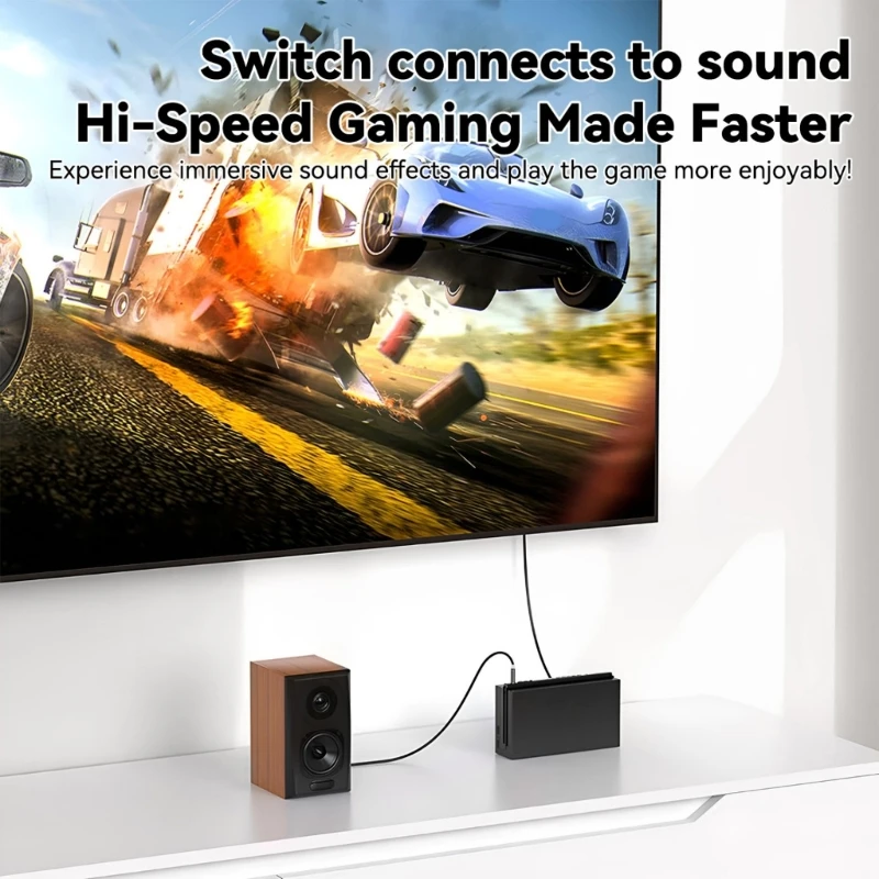 H7JF 3,5 мм типа от C до 3,5 мм мужской адаптер Audios Audios Cable для динамика для наушников