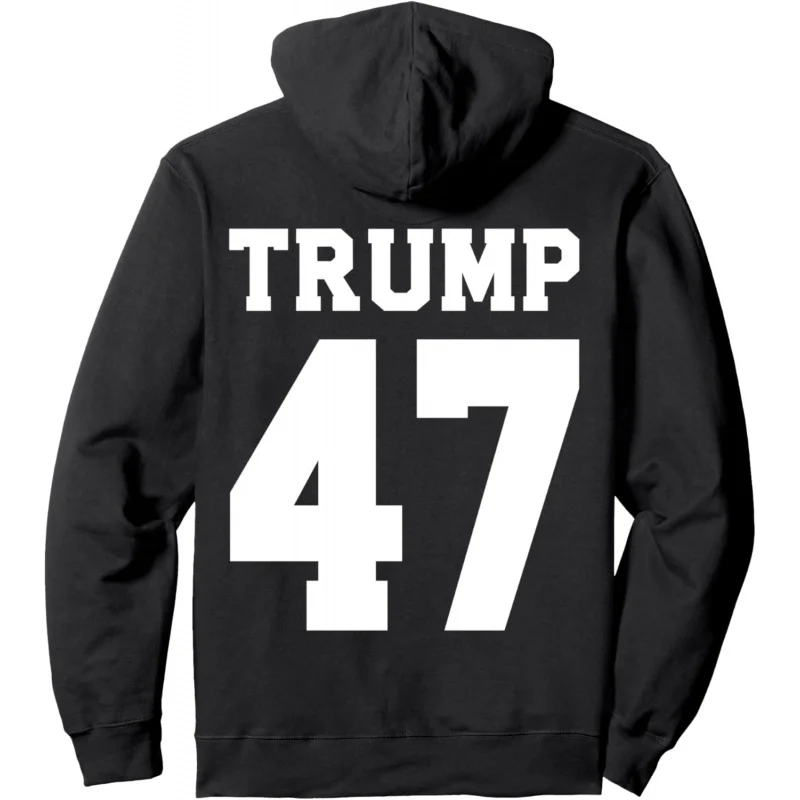 Trump 47 USA Presidential Election 2024 Trump 47th President Pullover Hoodie Loose unisex style