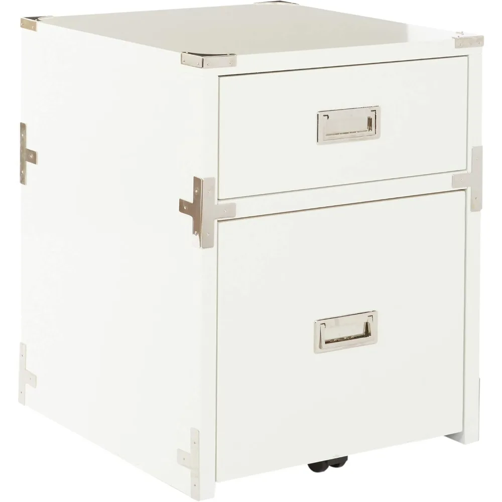 Wellington 2-Drawer File Cabinet, White