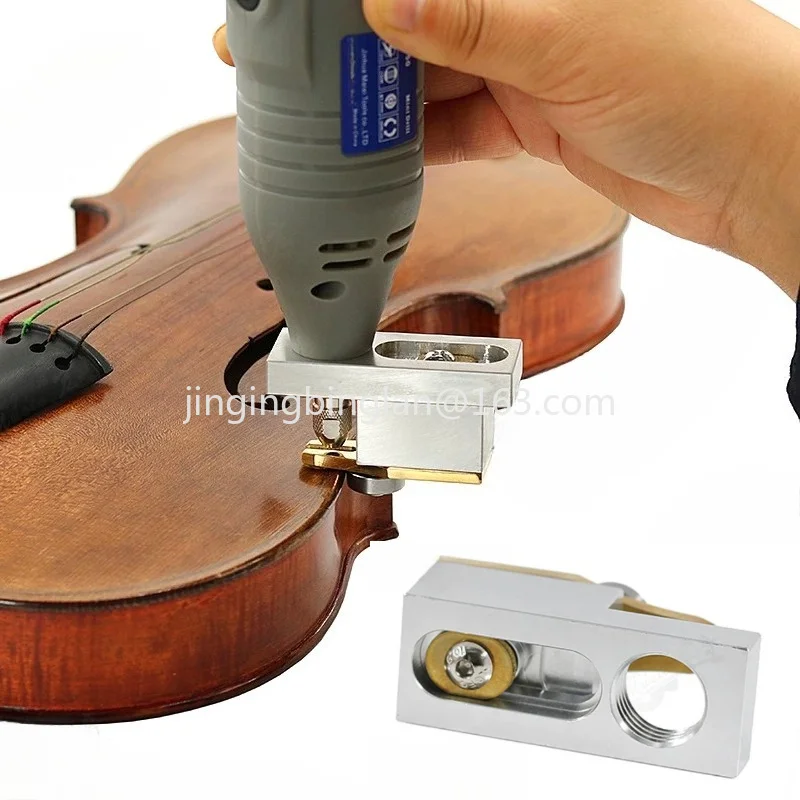 High-quality violin wire inserting, slotting and trimming, electric grinder wire inserting bracket bottom seat, edge hook