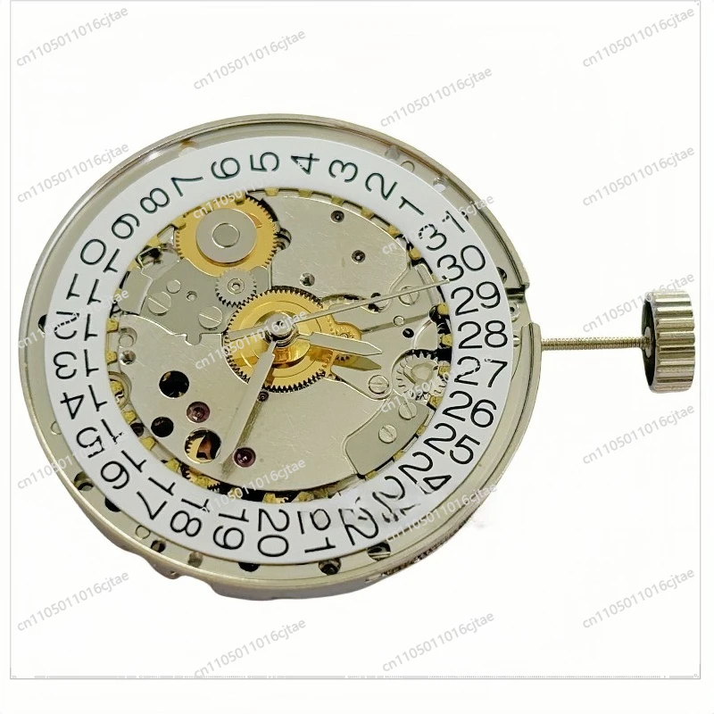 For 5100A Movement, Pearl Servo Core Lettering Version, Three-pin Single Calendar Automatic Mechanical Movement