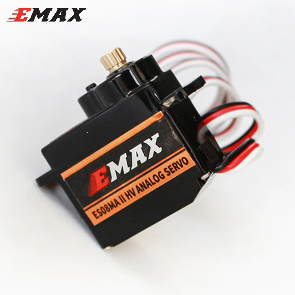 Emax ES08MA II 6V-8.4V 12g HV Metal Gear Servo analogico per RC UAV/elicotteri/aereo/camion/barca/accessori auto