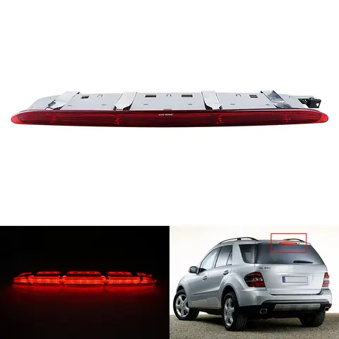 Для Mercedes W164 ML320 ML350 ML500 ML550 ML63 05-11 Светодиодный дополнительный стоп-сигнал (3-й стоп-сигнал) A1648201056