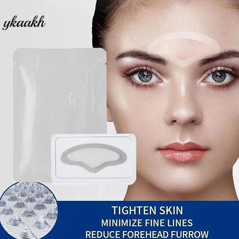 

Hyaluronic Acid Microneedle Mask Anti Wrinkle Forehead Patches Frown Lines Treatment Stickers Anti-Aging Forehead Firming Mask