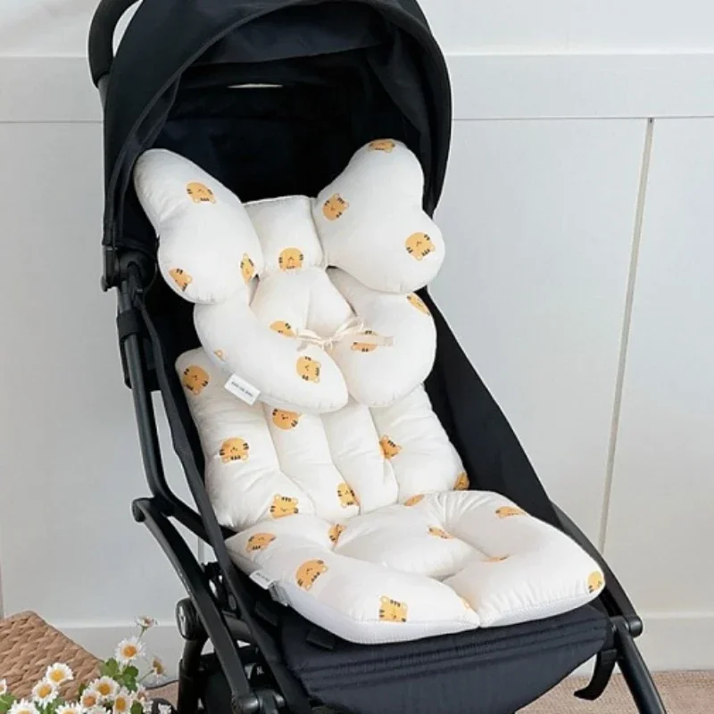 Nuovo coreano neonato carrozzina carrello sedile Pad orso passeggino accessori pannolini di cotone Pad sedile carrozze carrozzina Buggy auto tappetino generale