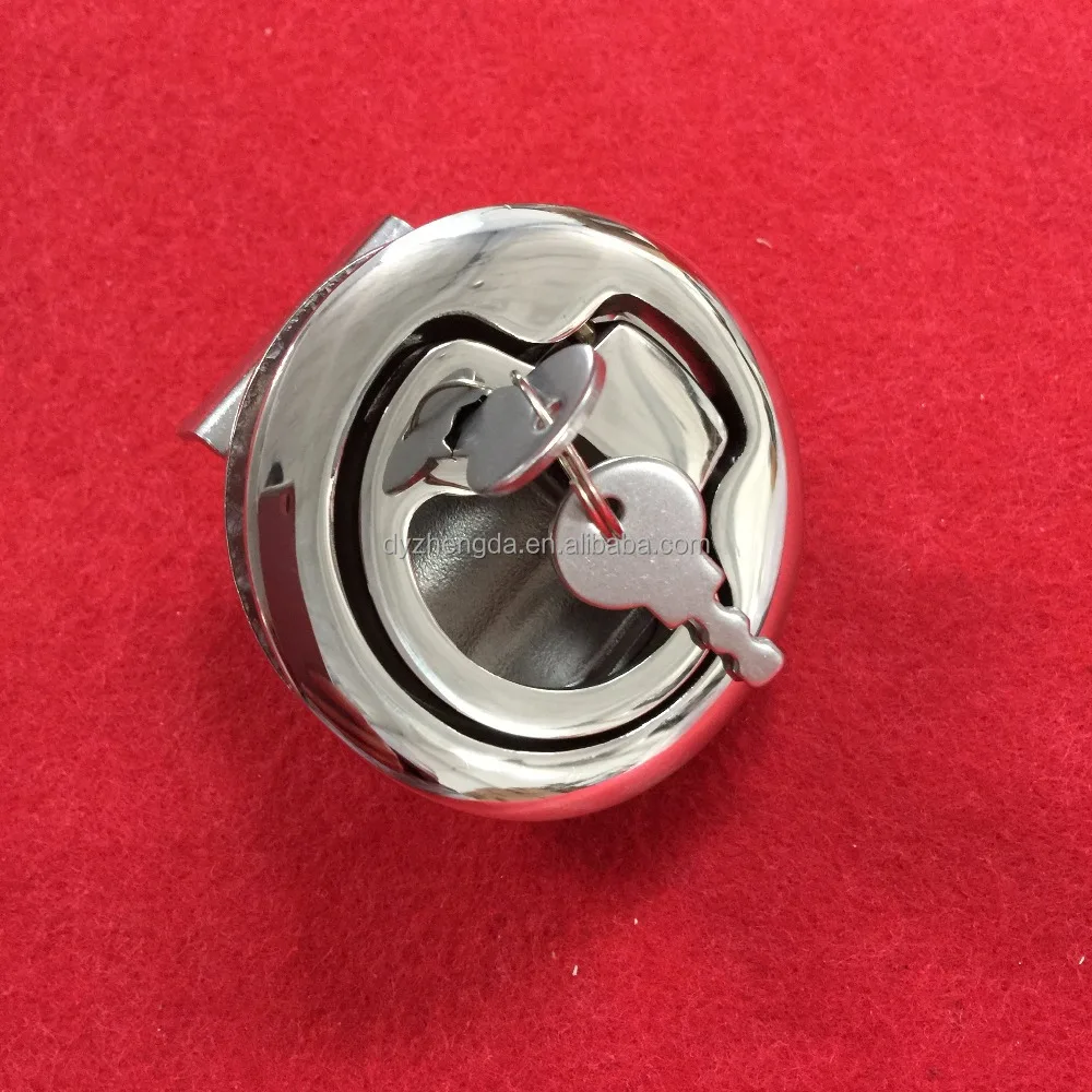 A escotilha de barco marinho de aço inoxidável AISI 316 trava giratória alça de elevação 2''