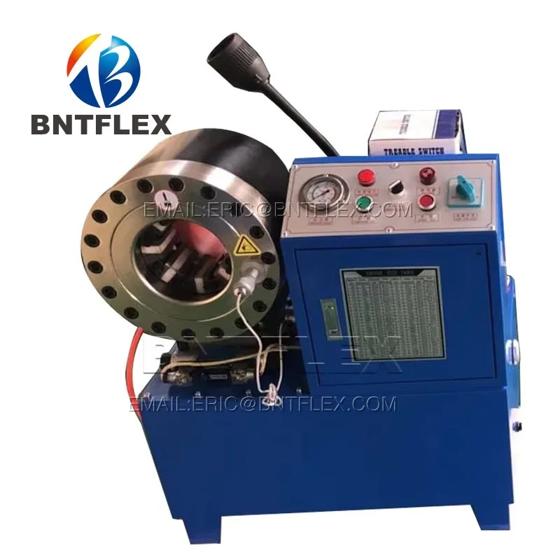 Macchina per crimpare mobile con tubo in gomma idraulico ad alta pressione da 24 V