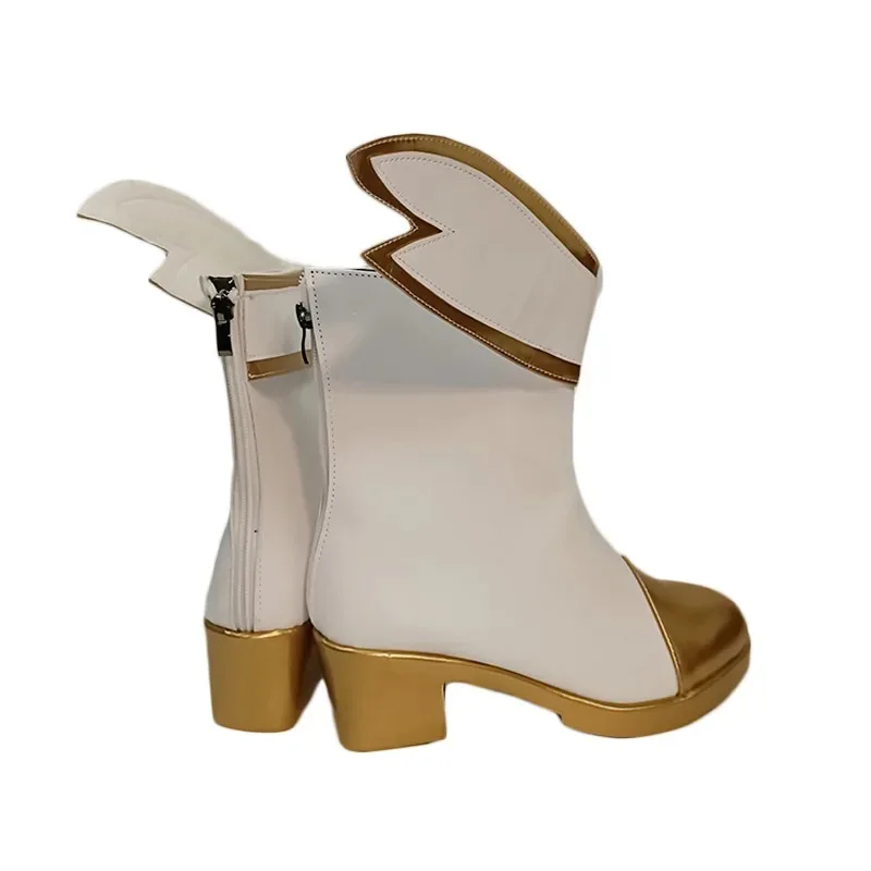 

Игра LOL Star Guardian Seraphine, ботинки для косплея, обувь, реквизит, аксессуары на высоком каблуке для Хэллоуина, индивидуальный заказ