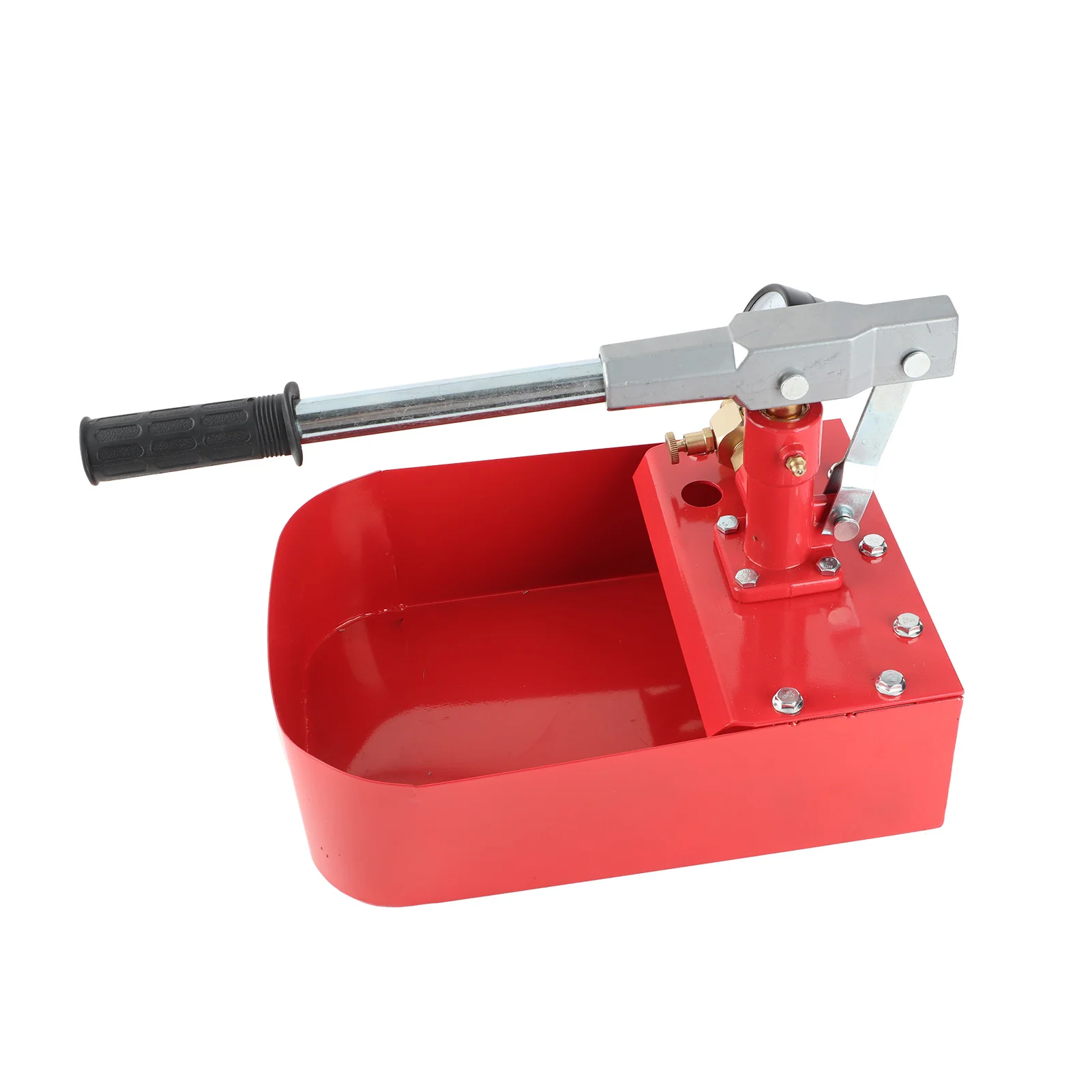 1000PSI 7MPa Manual Hydraulic Test Pump Pipe Valve Water Pressure Tester Hand Tool Pipe Pressure Testing Tool Pressure Test Pump