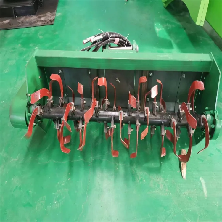 Excavator Attached Agricultural Machinery Garden Grass Rotary Tiller Cultivator Scarifier For Rice Field