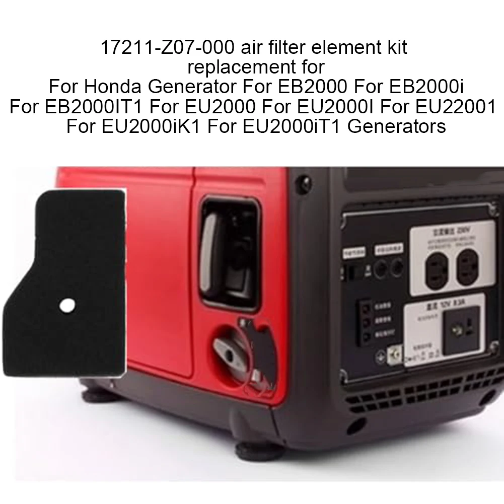 For Honda Generator Air Filter for kit for EB2000 For EU2000i Complete Maintenance Set with Essential Filters and Fuel Pipe