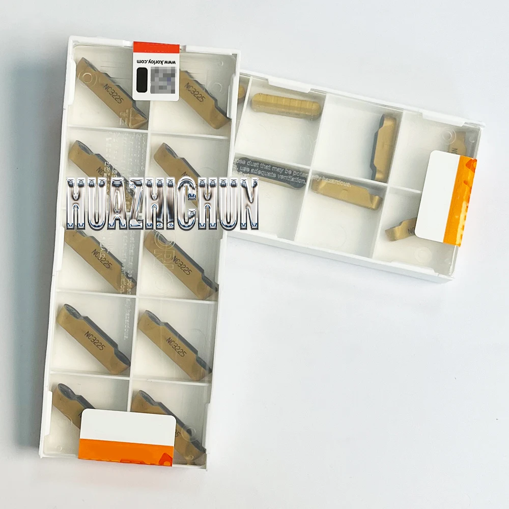 HUAZHIHCUN External Turning Tool Carbide Insert 10PCS KRMN800-C NC3225