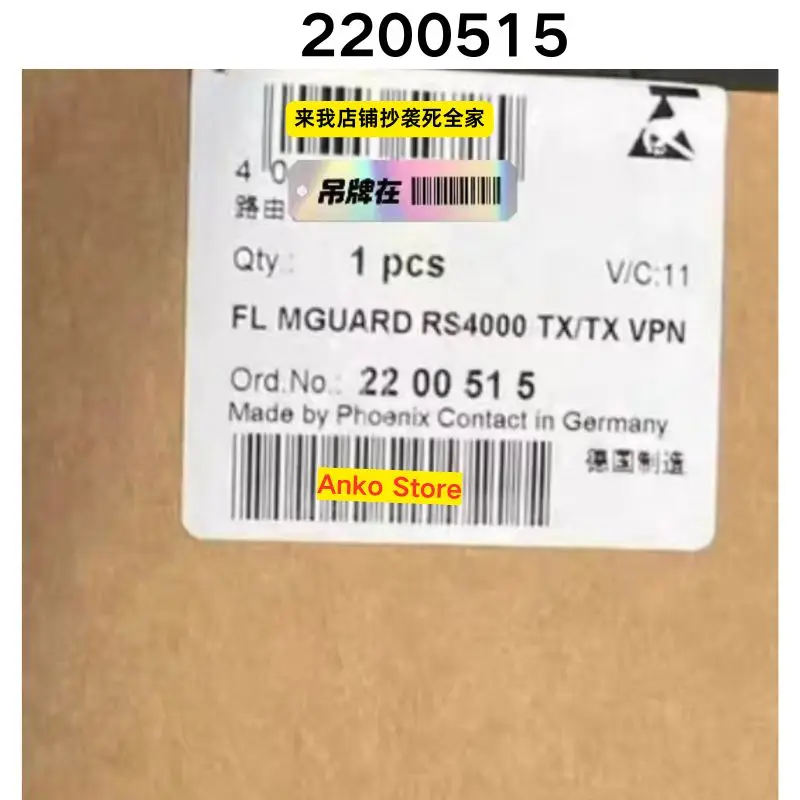 Brand-new   Original FL MGUARD RS4000 TX/TX VPN 2200515 router