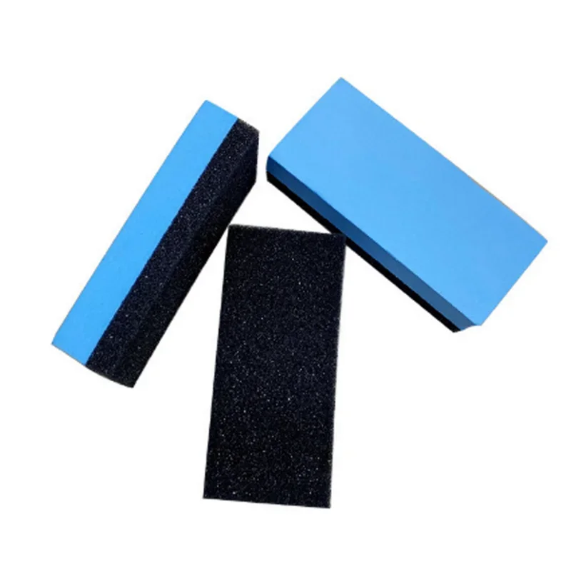 1-100pcs Car Polishing Coating Sponge Brush Glass Nano Applicator Pads Polish Wax Ceramic Coating Sponges Brushes Cleaning Tools