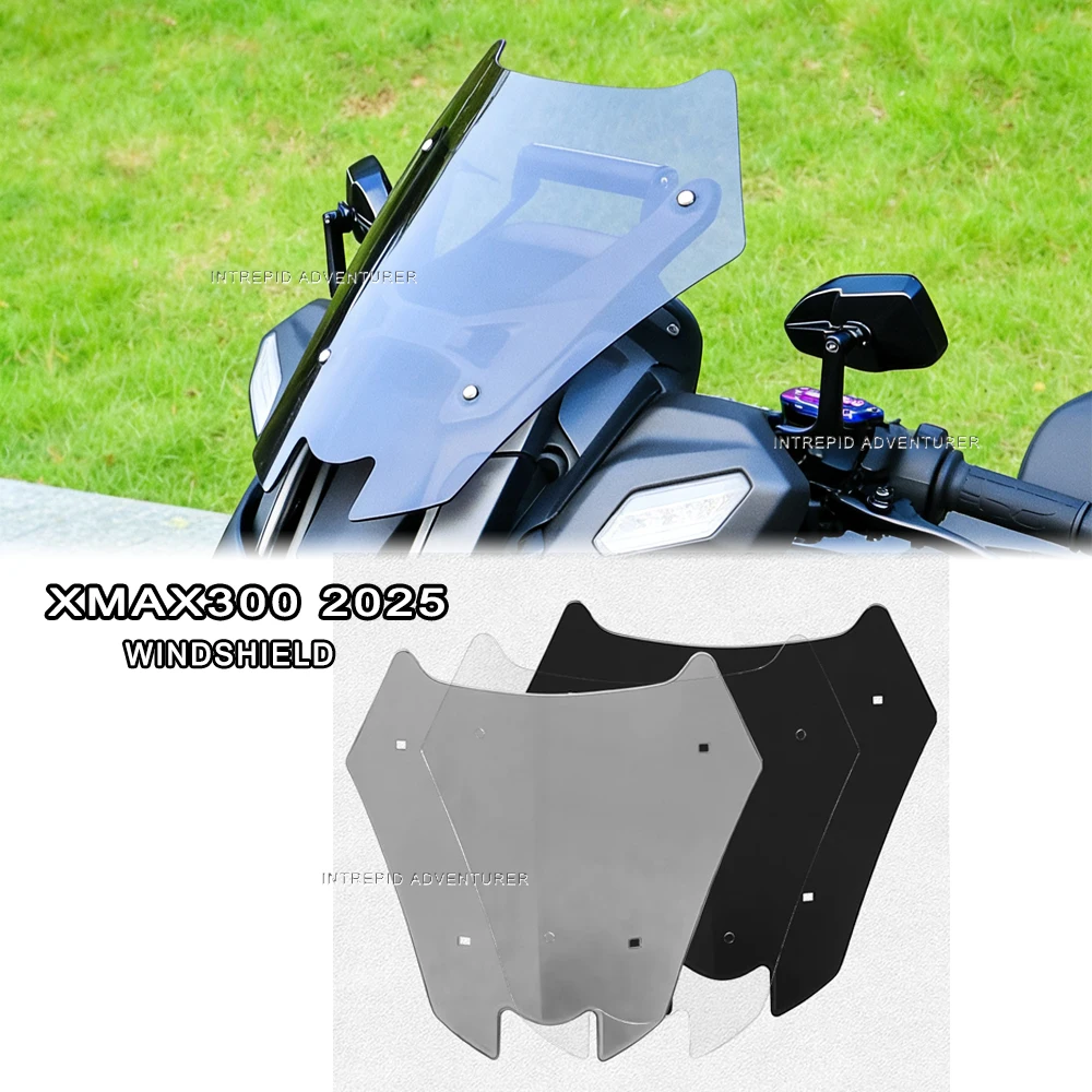 

Для X-MAX 300 XMAX 300 X-MAX 300 2025 2026 лобовое стекло мотоцикла, ветрозащитные экраны, дефлекторы, экран