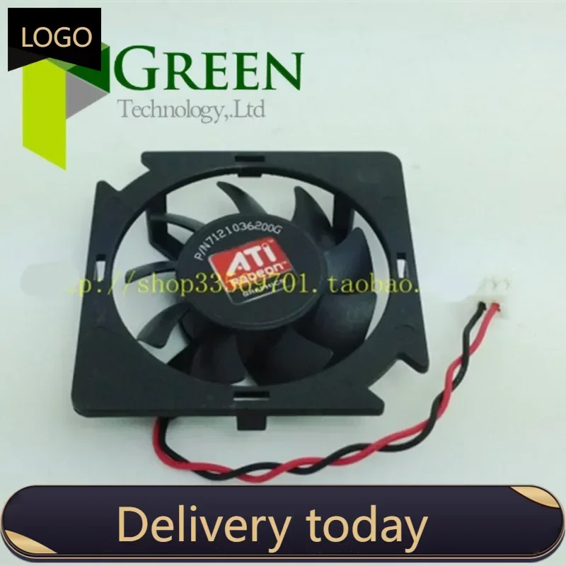 

POWER LOGIC DC12V 1.2W For ATI AMD HD5450 XFXGeforce210 Graphics Card Fan PLA04710S12M 2pin