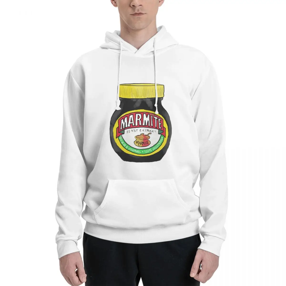 

Толстовки Marmite, пуловер в стиле хип-хоп, осень-зима, мужские и женские толстовки, топы с длинными рукавами