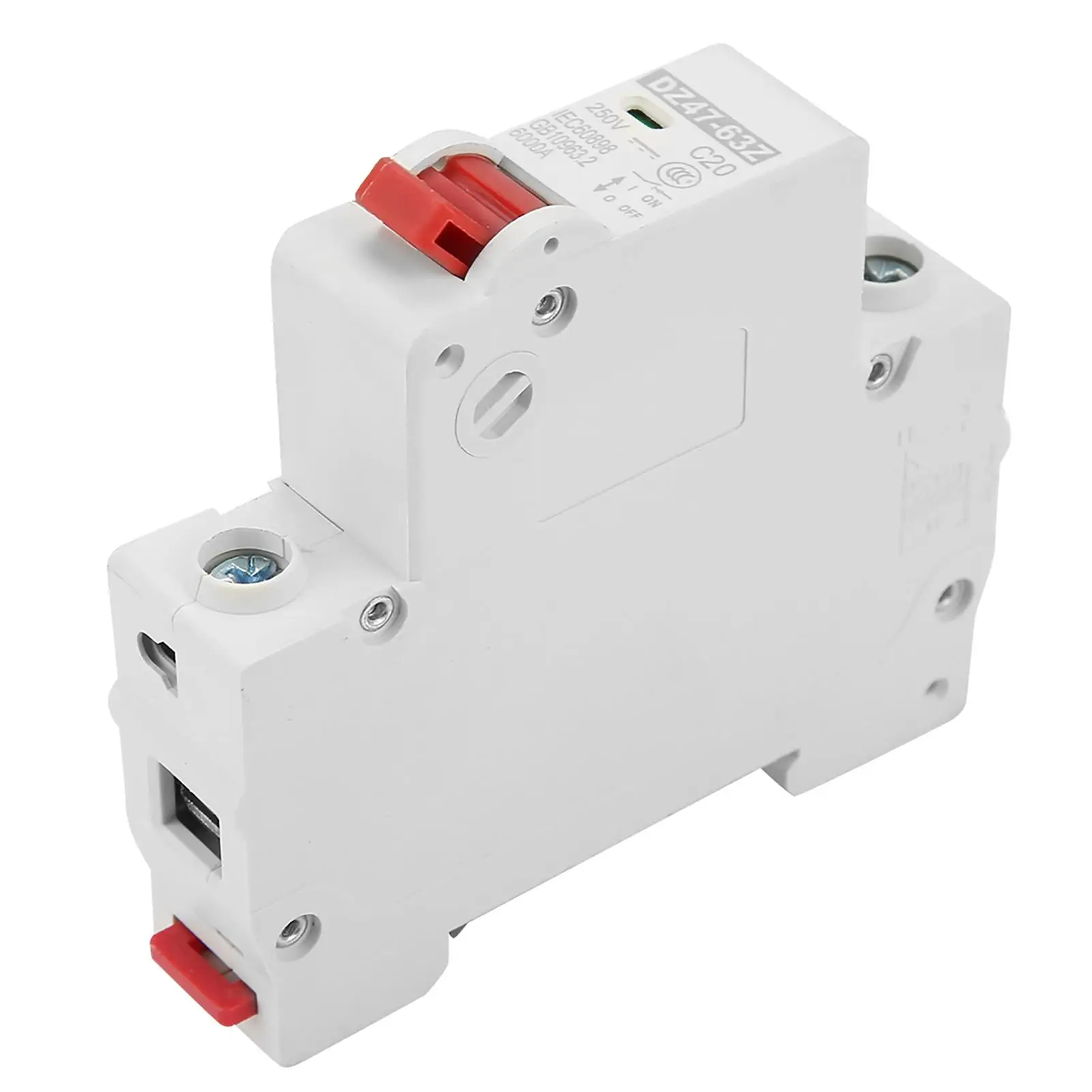 40A DZ47-63Z-1P Mini DC Circuit Breaker with Leakage Protection - Residual Current Switch