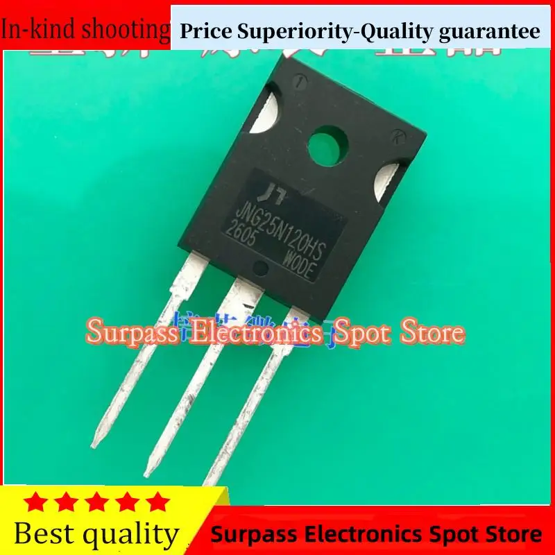 50PCS-100PCS  JNG25N120HS  IGBT  1200V 25A Price Superiority-Quality guarantee