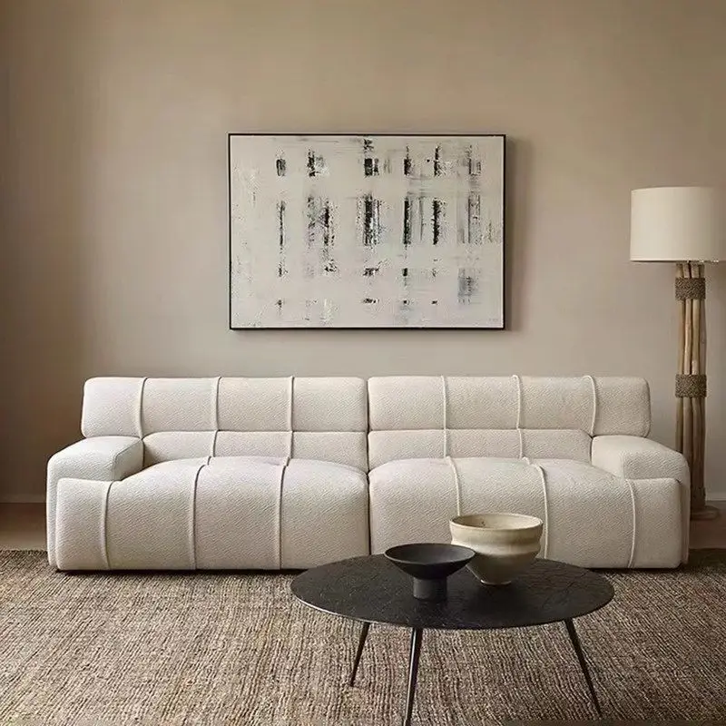 Sofa light luxury cream style master design personality retro medieval