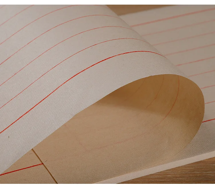 Briefpapier aus Reispapier, achtzeiliges Briefpapier, kleine Buchstaben, Kalligrafiebedarf, Briefpapier, Papier für Kalligrafiearbeiten – Detail 6