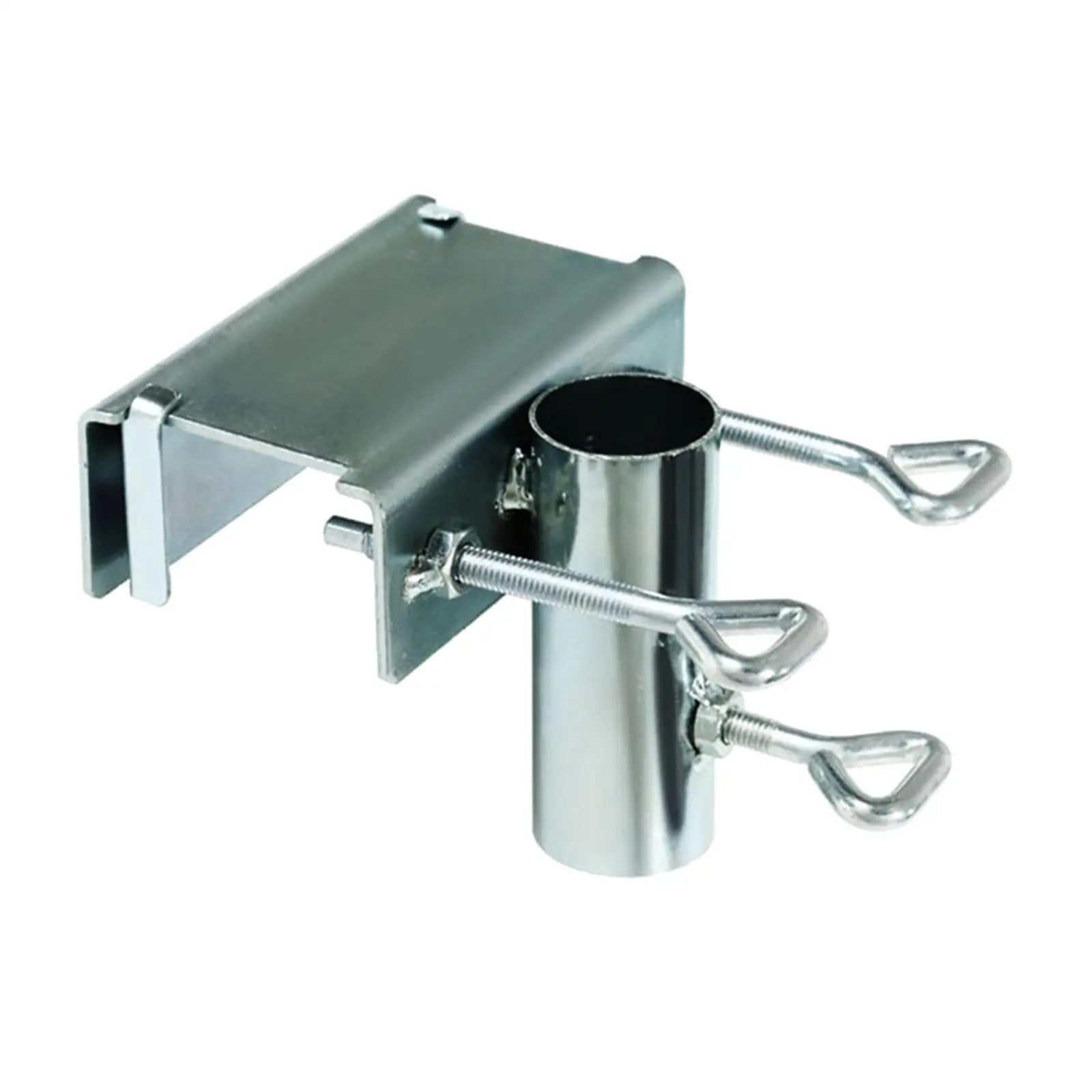 Heavy Duty Umbrella Stand Bench Umbrella Holder Clamp Holder Clip Beach Fishing Umbrella Mount Chair Clamp, Black