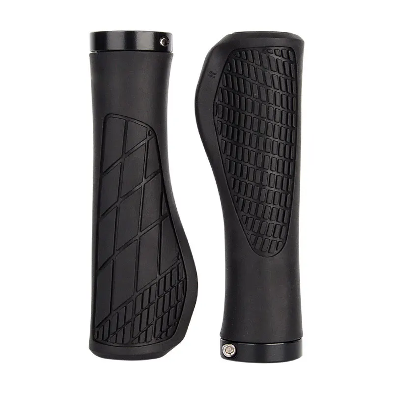 

MTB Lock On Grips - Shockproof & Anti-Slip Ergonomic Design, 22.2mm Silicone Rubber Handlebar Cover for Mountain Bike Bar Ends