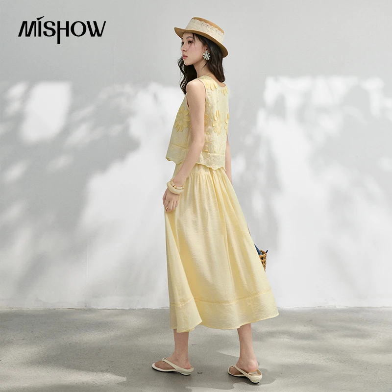 Ensemble de vacances MISHOW : - Midi Skirt Floral avis et prix