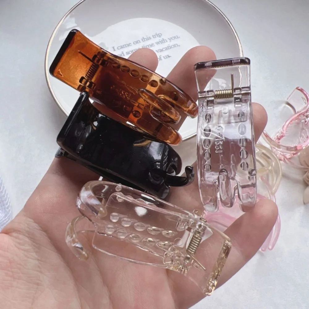 ヘアアクセサリーバービースタイルのヘアクリップ怠惰な高ポニーテール髪爪クリップギフト夏の装飾髪爪女性ガール