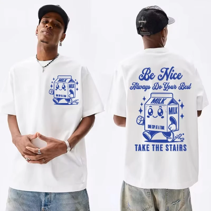 

Funny Muscle Mommy Cute Vintage Cartoon T-shirts For Men Summer Fashion Casual Cotton Short Sleeve Tees Oversized Unisex Tops