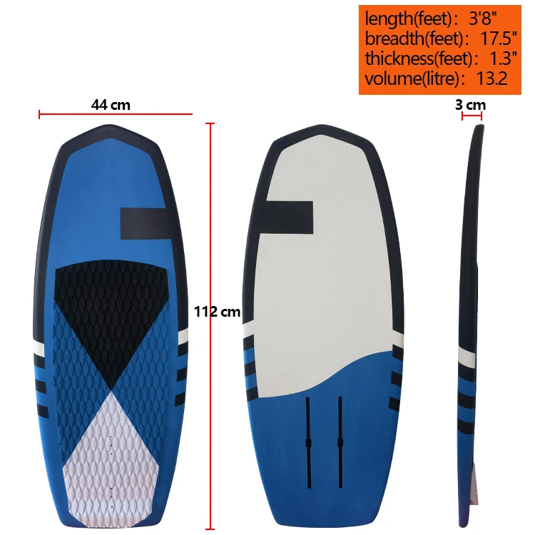 Carbon Fiber EPS PVC Ocean Surfing Wing Foil Pumping Dockstart Surfboard Hard Hydrofoil Plates Ocean Foil Board