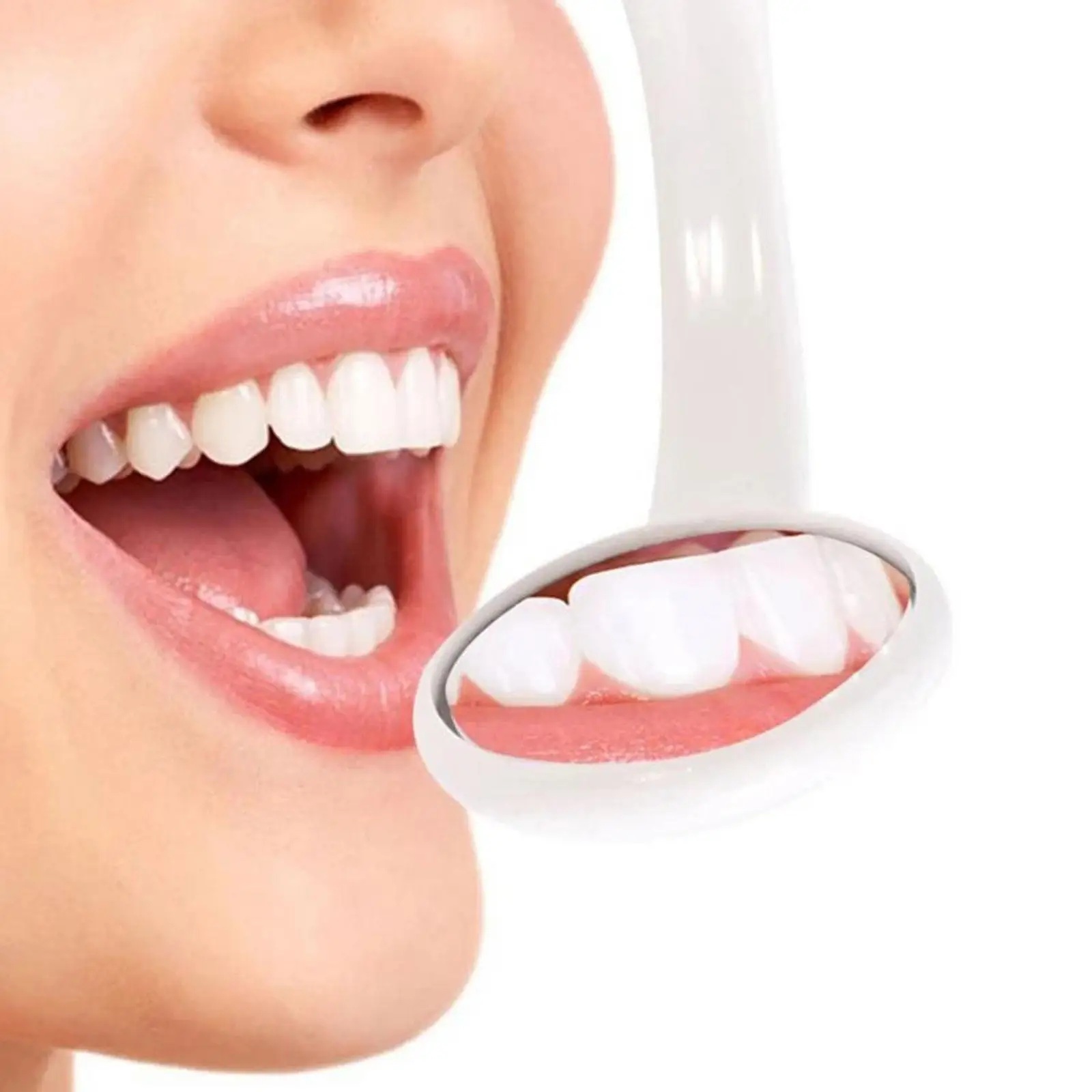 1PCS แบบพกพาทันตกรรมไฟ LED กระจกปากแบบใช้ซ้ำได้ป้องกันหมอกการออกแบบสดใสการตรวจสอบช่องปากเครื่องมือทันตแพทย์เกรดสุขอนามัยเครื่องมือ